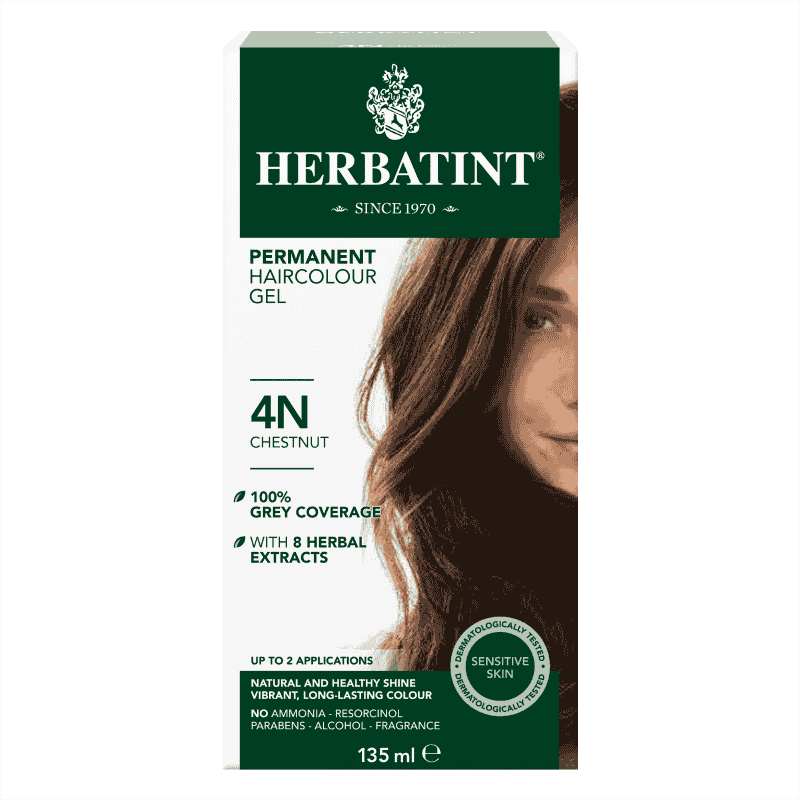 Herbatint - PERMANENT HAIRCOLOUR GEL - 4N CHESTNUT