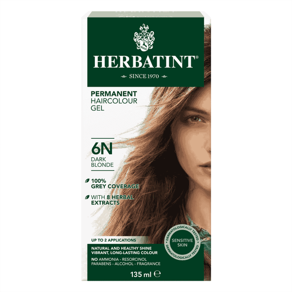 Herbatint - PERMANENT HAIRCOLOUR GEL - 6N DARK BLONDE