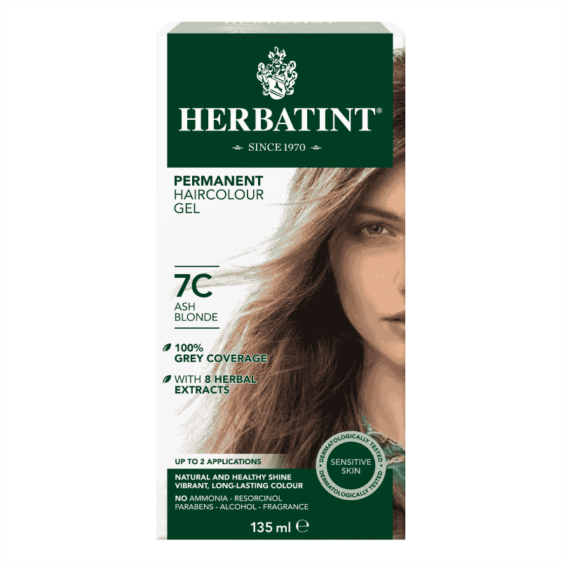 Herbatint - PERMANENT HAIRCOLOUR GEL - 7C ASH BLONDE