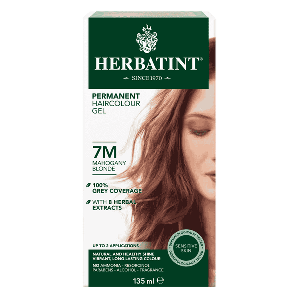 Herbatint - PERMANENT HAIRCOLOUR GEL - 7M MAHOGANY BLONDE