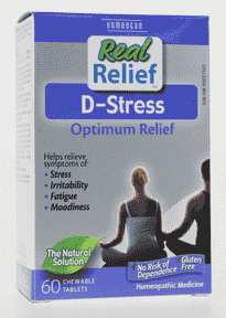 Homeocan - Homeocan Real Relief D-Stress 60chew tabs