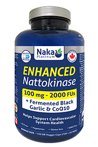 Naka - Enhanced Nattokinase 100mg 150vcaps NK