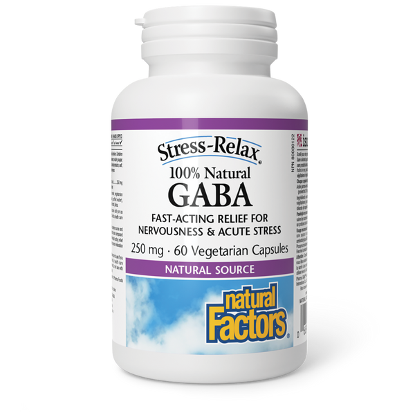 Thumbnail of Natural Factors - STRESS-RELAX GABA - 250 mg