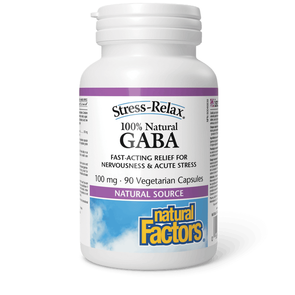 Thumbnail of Natural Factors - STRESS-RELAX GABA - 100 mg