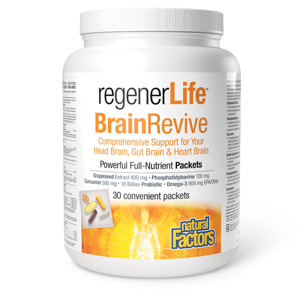 Thumbnail of Natural Factors - REGENERLIFE BRAINREVIVE