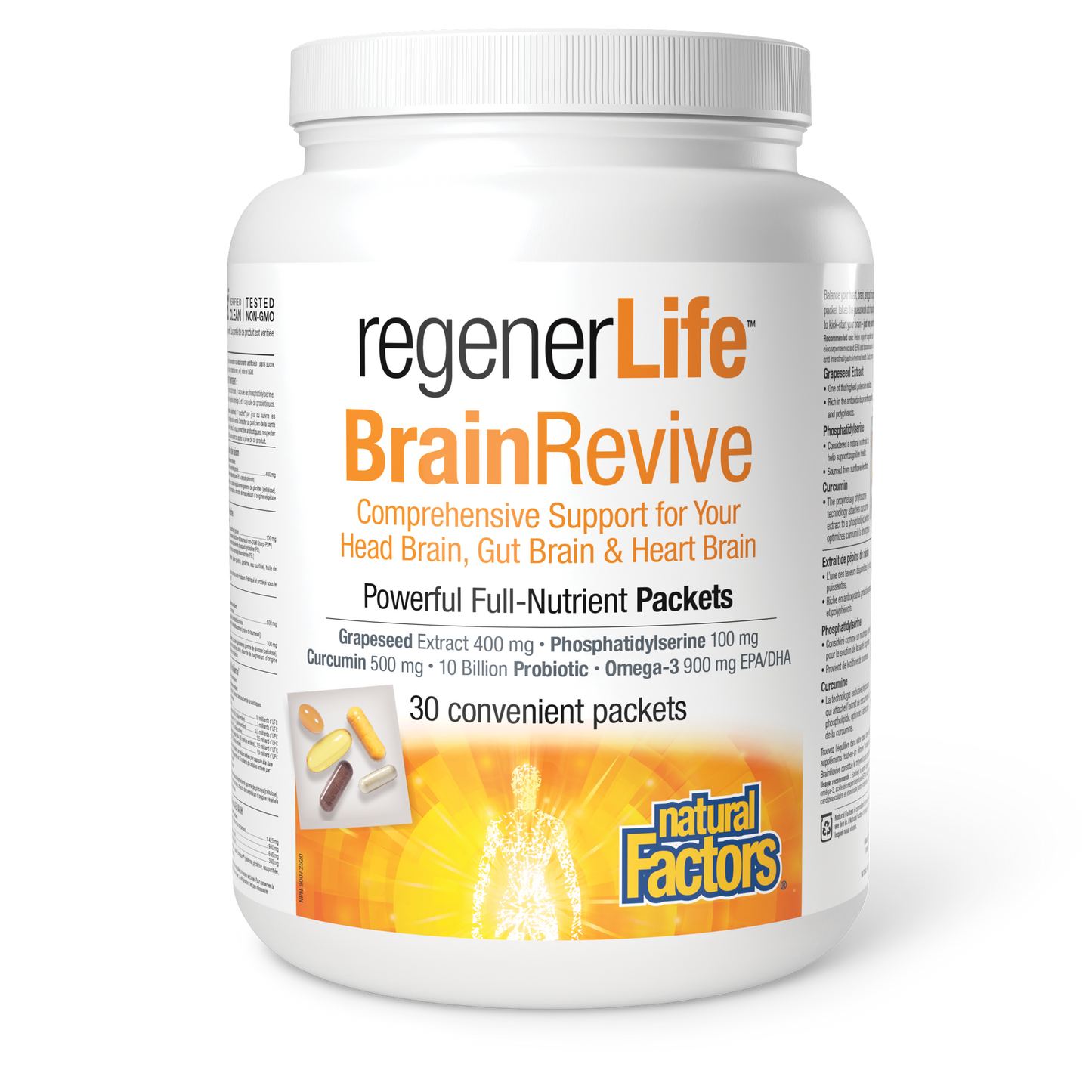 Natural Factors - REGENERLIFE BRAINREVIVE