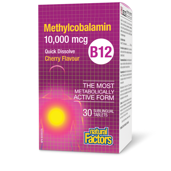 Thumbnail of Natural Factors - B12 METHYLCOBALAMIN - 10,000 mcg