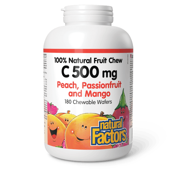 Thumbnail of Natural Factors - C 500 mg - Peach, Passionfruit and Mango