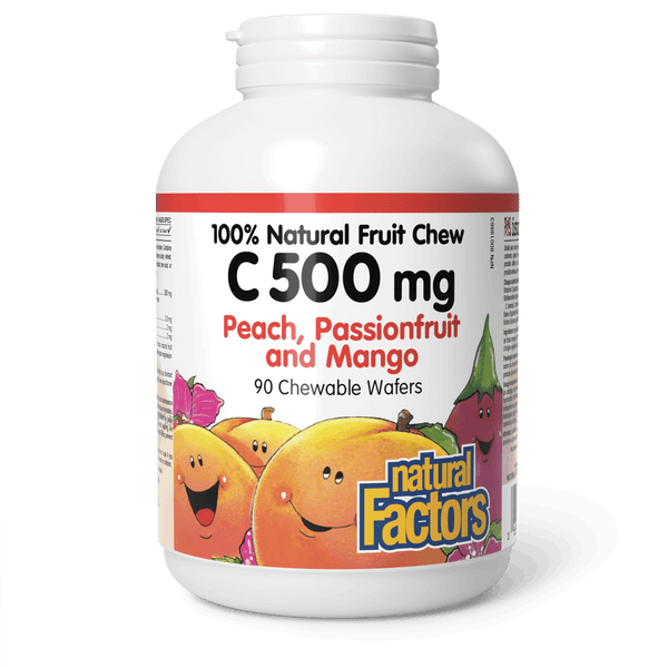 Thumbnail of Natural Factors - C 500 mg - Peach, Passionfruit and Mango