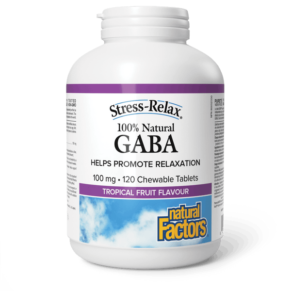 Thumbnail of Natural Factors - STRESS-RELAX GABA - 100 mg