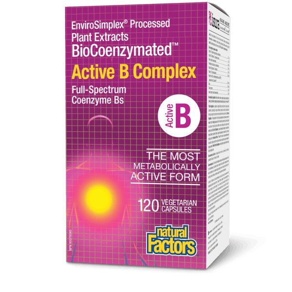 Thumbnail of Natural Factors - BIOCOENZYMATED ACTIVE B COMPLEX