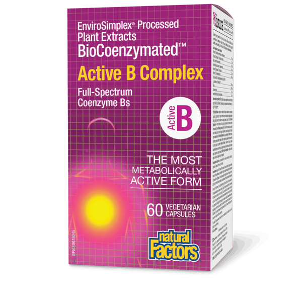 Thumbnail of Natural Factors - BIOCOENZYMATED ACTIVE B COMPLEX