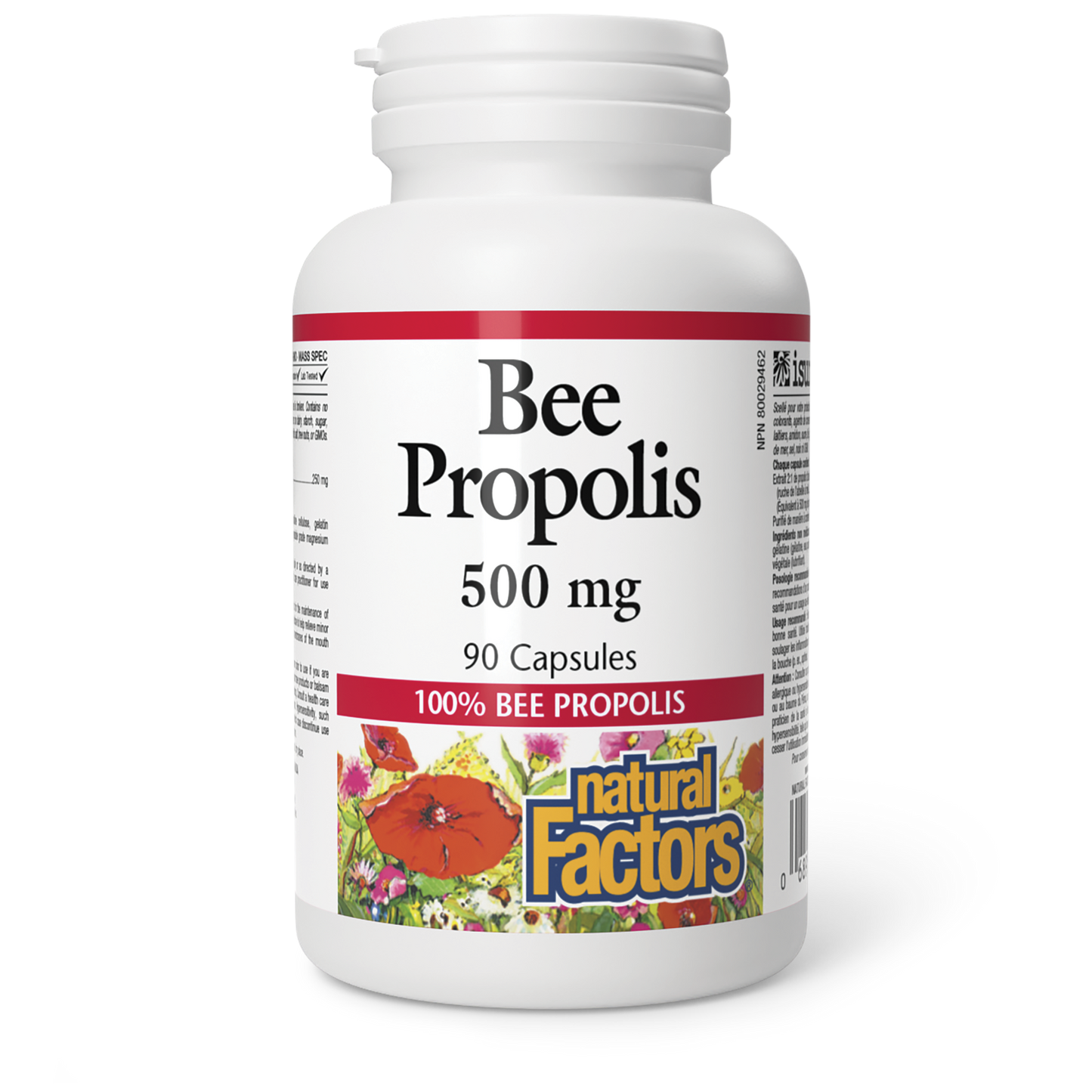 Natural Factors - BEE PROPOLIS - 500 mg