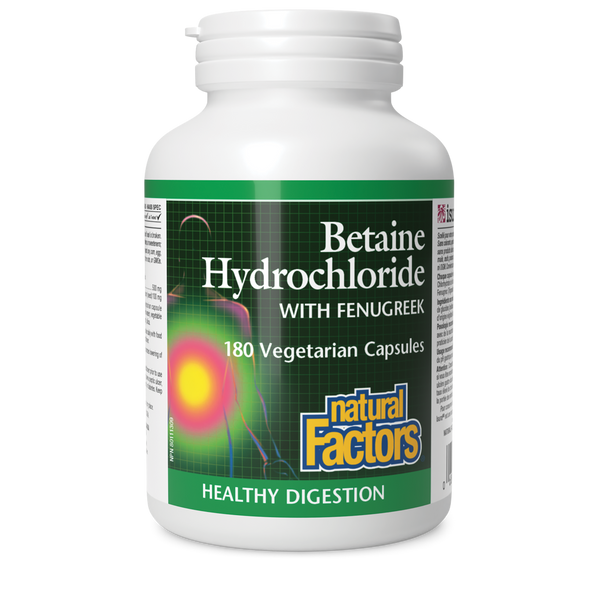 Thumbnail of Natural Factors - BETAINE HYDROCHLORIDE