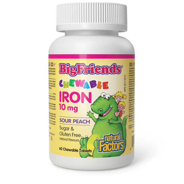 Thumbnail of Natural Factors - BIG FRIENDS CHEWABLE IRON - 10 mg