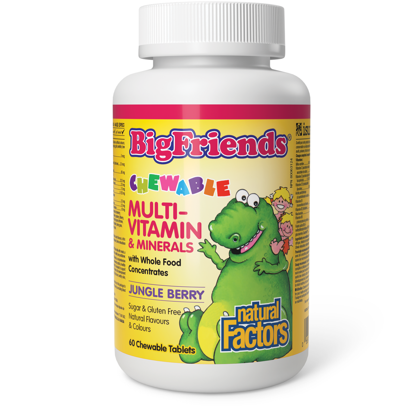 Natural Factors - BIG FRIENDS CHEWABLE MULTIVITAMIN & MINERALS