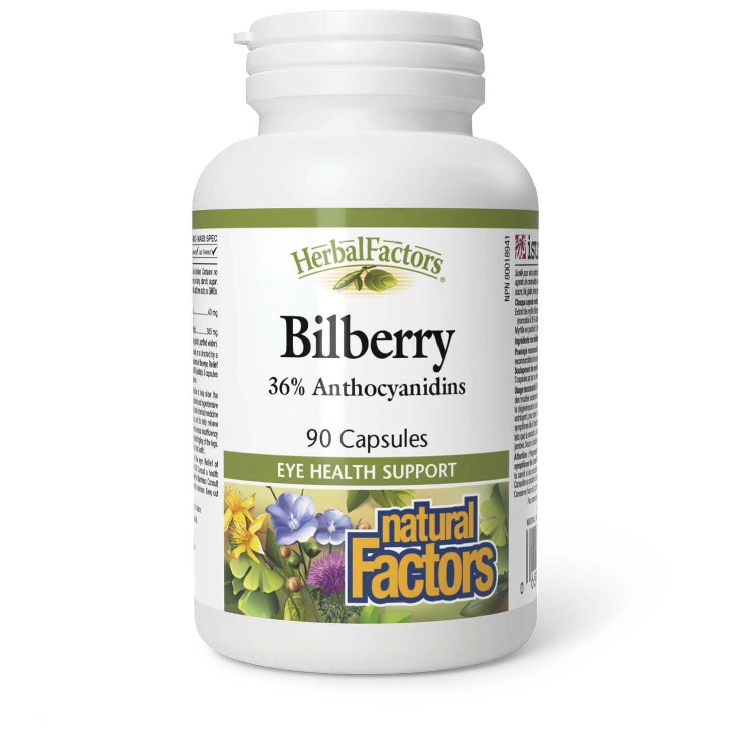 Natural Factors - BILBERRY