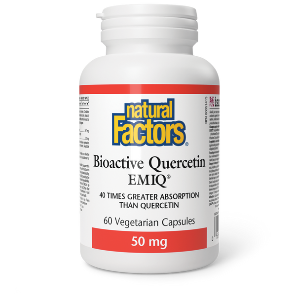 Natural Factors - BIOACTIVE QUERCETIN EMIQ