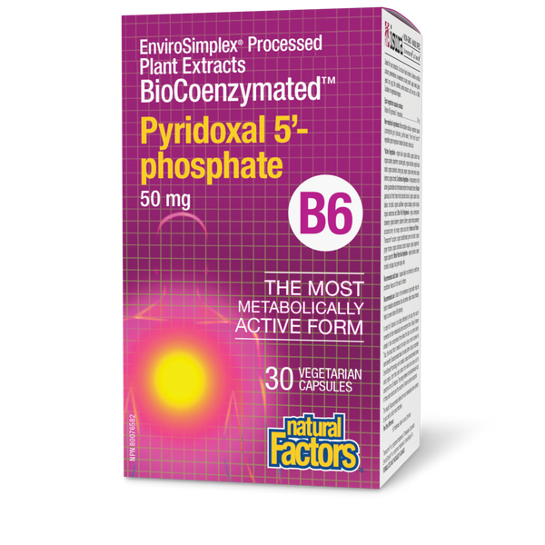 Thumbnail of Natural Factors - BIOCOENZYMATED PYRIDOXAL 5'-PHOSPHATE