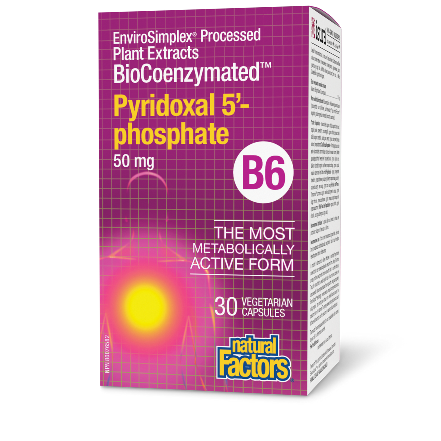 Natural Factors - BIOCOENZYMATED PYRIDOXAL 5'-PHOSPHATE