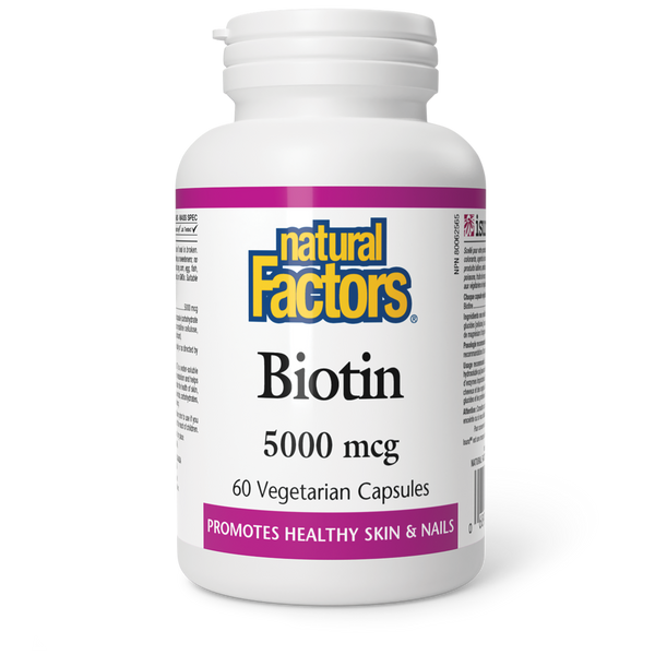 Thumbnail of Natural Factors - BIOTIN - 5000 mcg