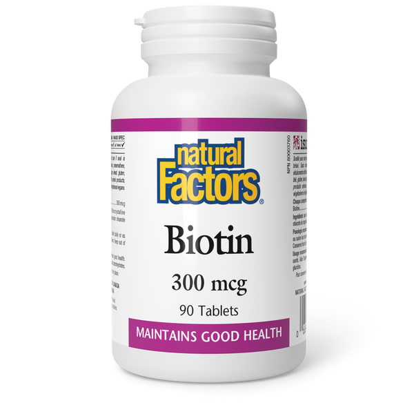 Thumbnail of Natural Factors - BIOTIN - 300 mcg