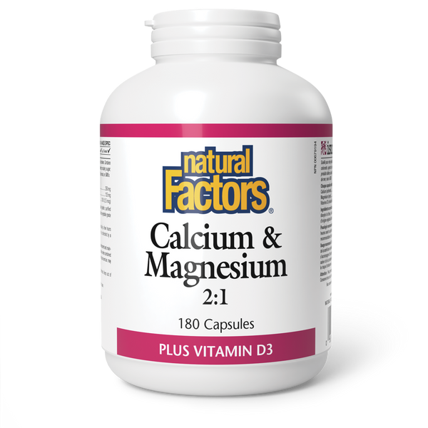 Thumbnail of Natural Factors - CALCIUM & MAGNESIUM 2:1 plus VITAMIN D3