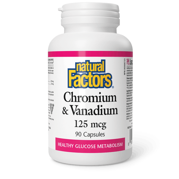 Natural Factors - CHROMIUM & VANADIUM