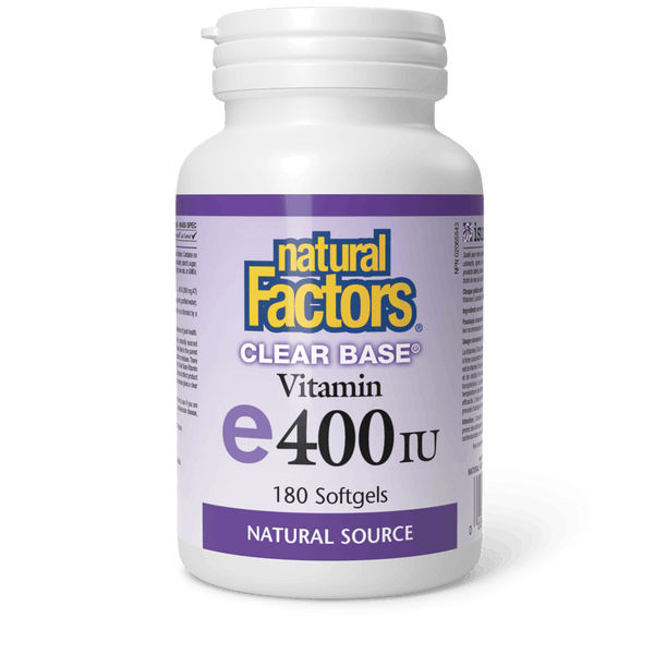 Thumbnail of Natural Factors - CLEAR BASE VITAMIN E 400 IU