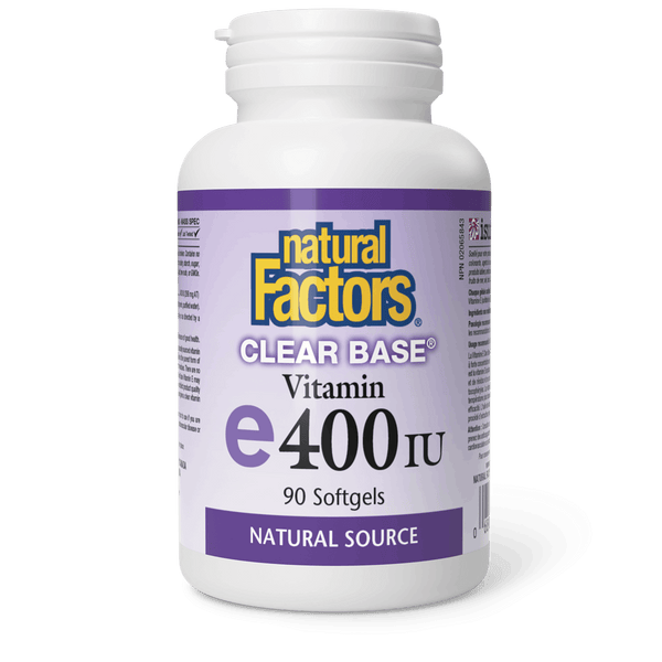 Thumbnail of Natural Factors - CLEAR BASE VITAMIN E 400 IU