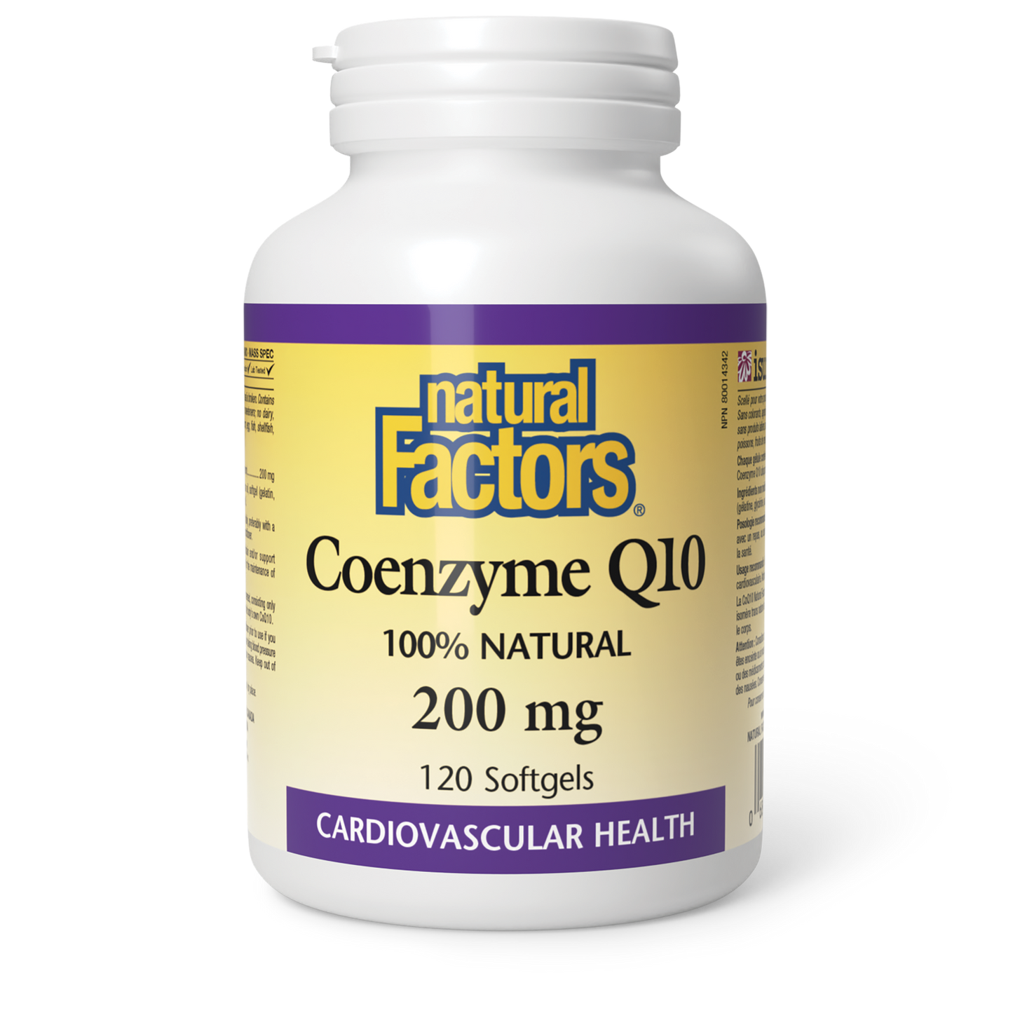 Natural Factors - COENZYME Q10 - 200 mg