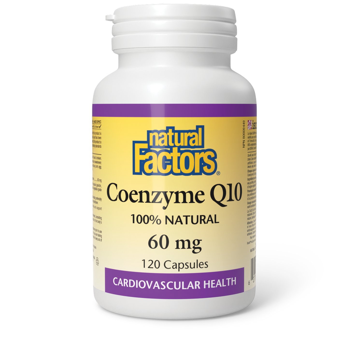 Natural Factors - COENZYME Q10 - 60 mg