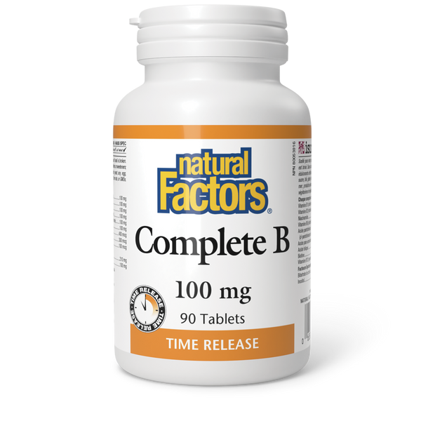 Thumbnail of Natural Factors - COMPLETE B 100 mg - Time Release