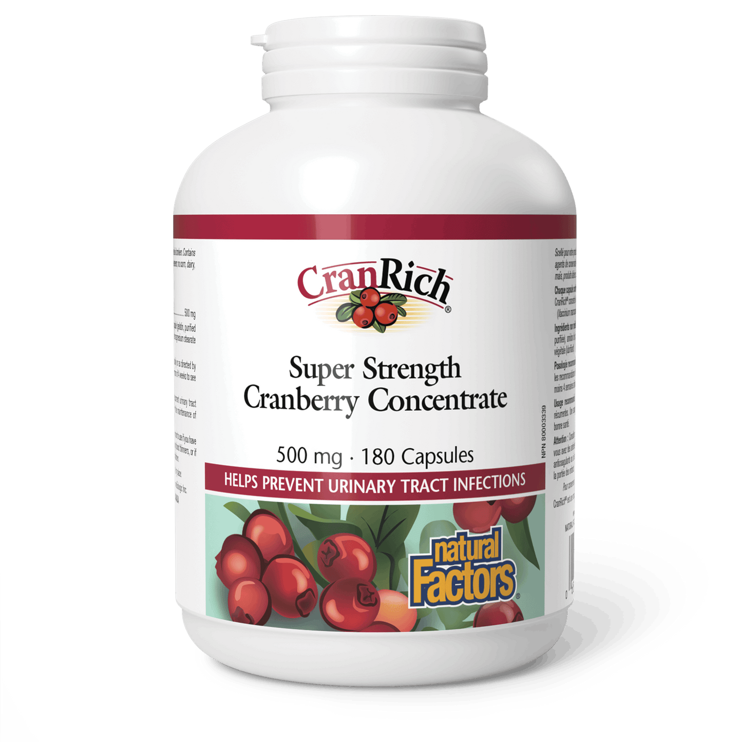 Natural Factors - CRANRICH SUPER STRENGTH CRANBERRY CONCENTRATE