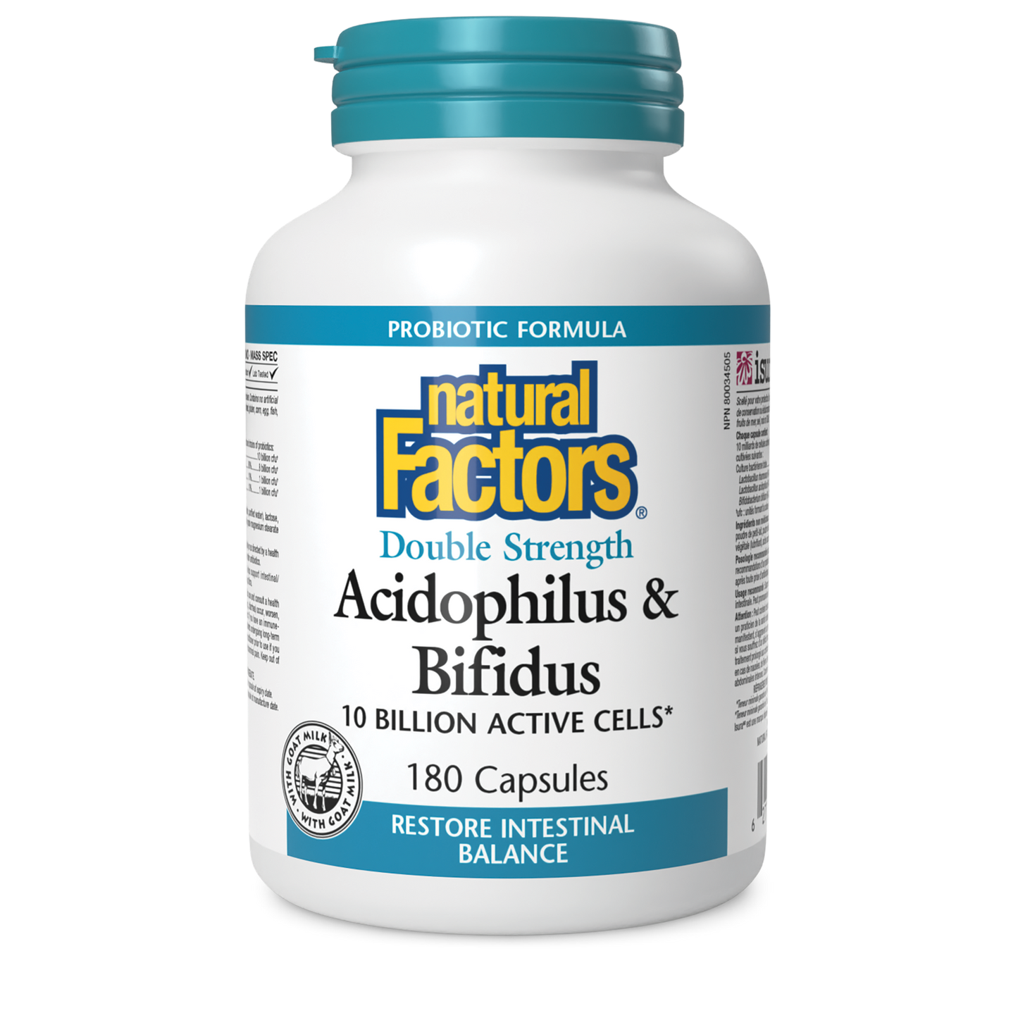 Natural Factors - ACIDOPHILUS & BIFIDUS