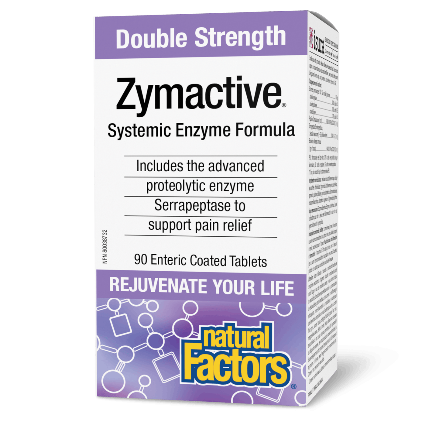 Natural Factors - ZYMACTIVE DOUBLE STRENGTH