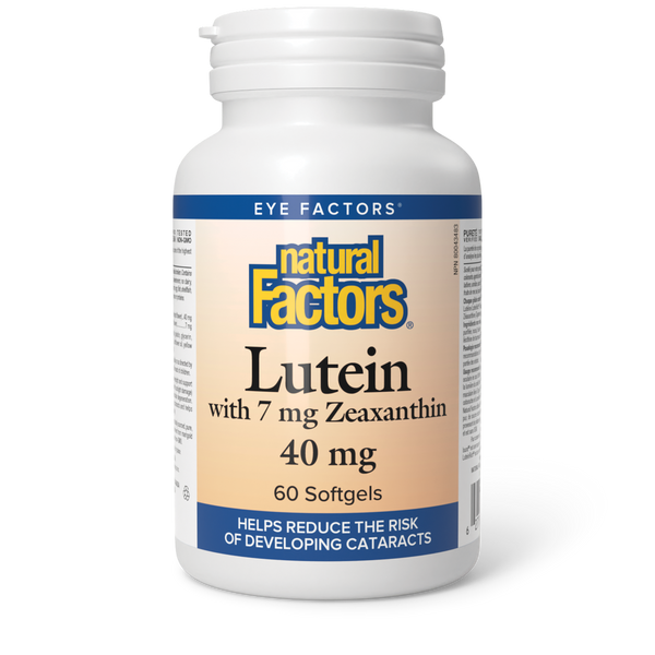 Thumbnail of Natural Factors - LUTEIN - 40 mg