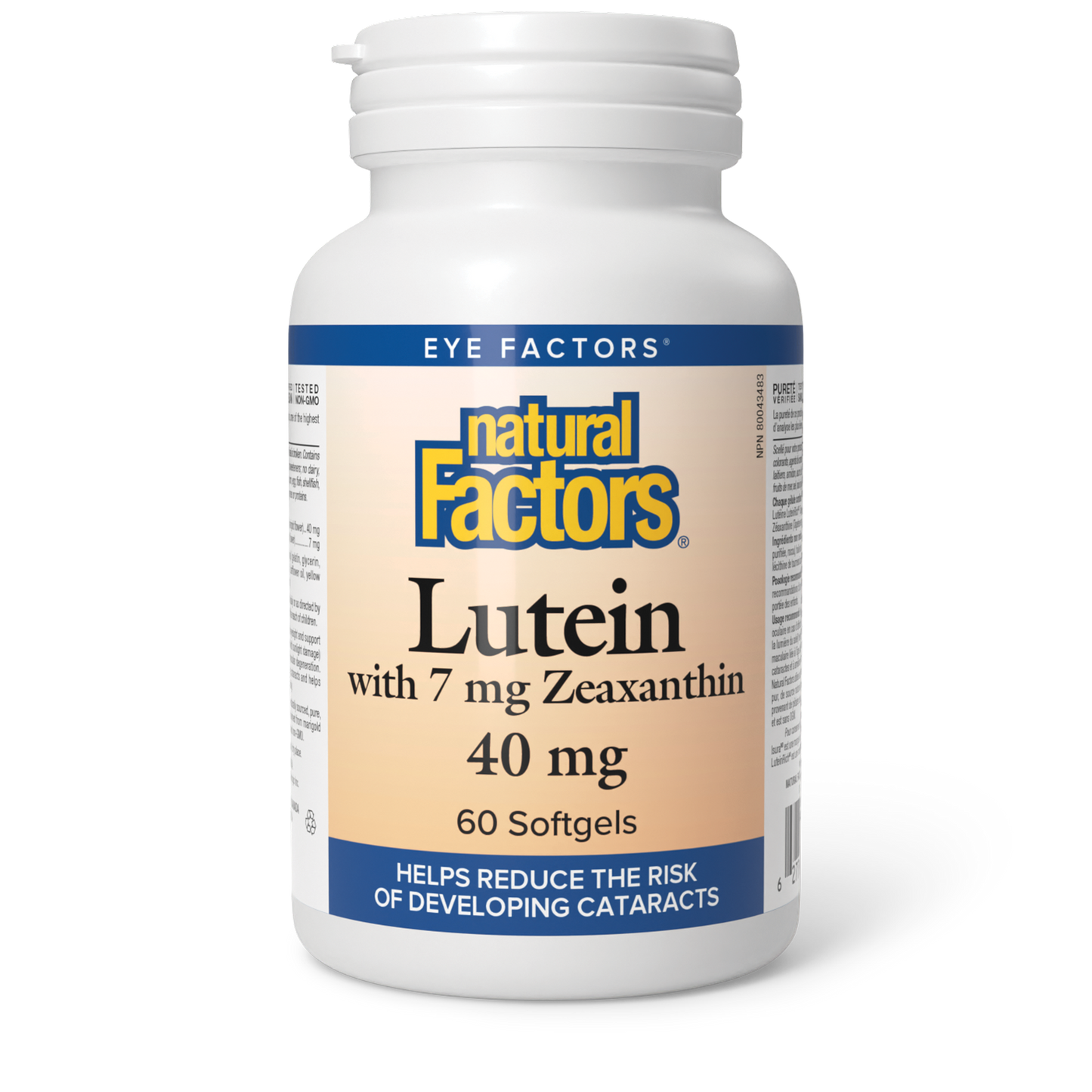 Natural Factors - LUTEIN - 40 mg