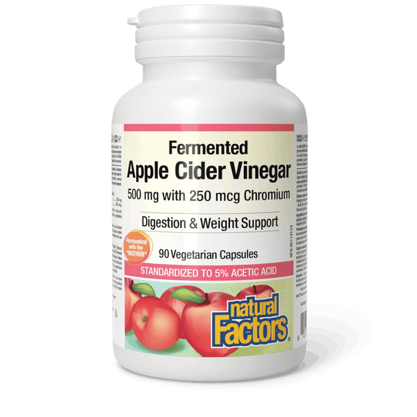 Thumbnail of Natural Factors - FERMENTED APPLE CIDER VINEGAR WITH CHROMIUM