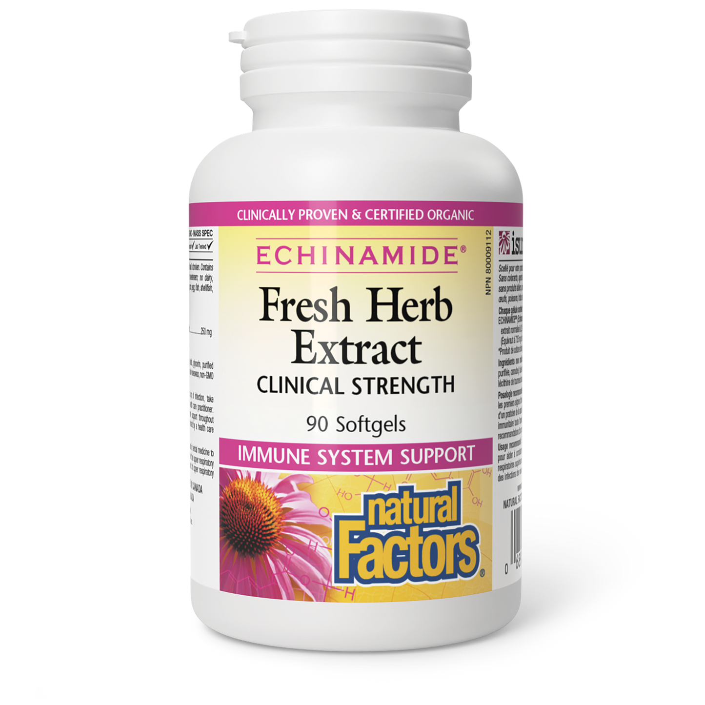 Natural Factors - ECHINAMIDE FRESH HERB EXTRACT CLINICAL STRENGTH