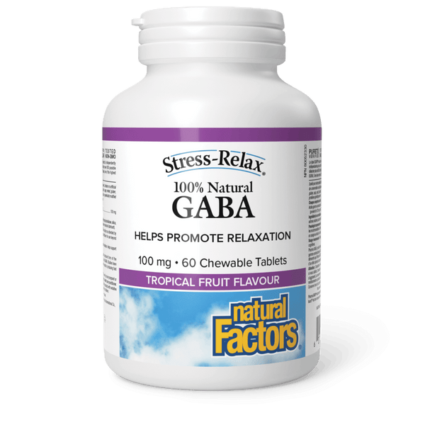 Thumbnail of Natural Factors - STRESS-RELAX GABA - 100 mg