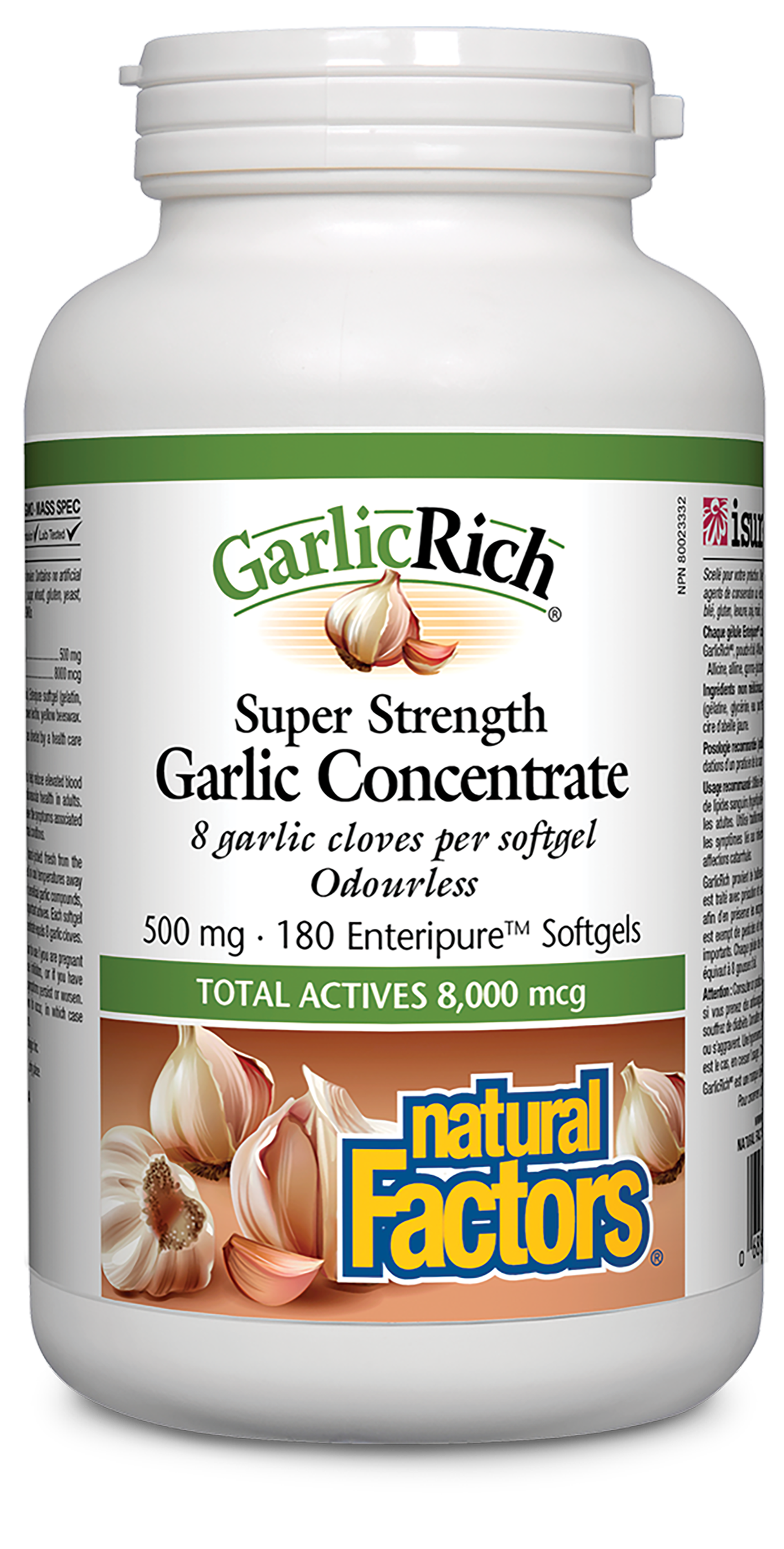 Natural Factors - GARLICRICH SUPER STRENGTH GARLIC CONCENTRATE