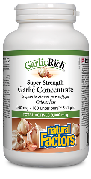 Thumbnail of Natural Factors - GARLICRICH SUPER STRENGTH GARLIC CONCENTRATE