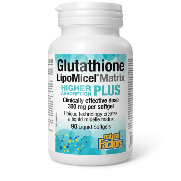 Thumbnail of Natural Factors - GLUTATHIONE LIPOMICEL MATRIX