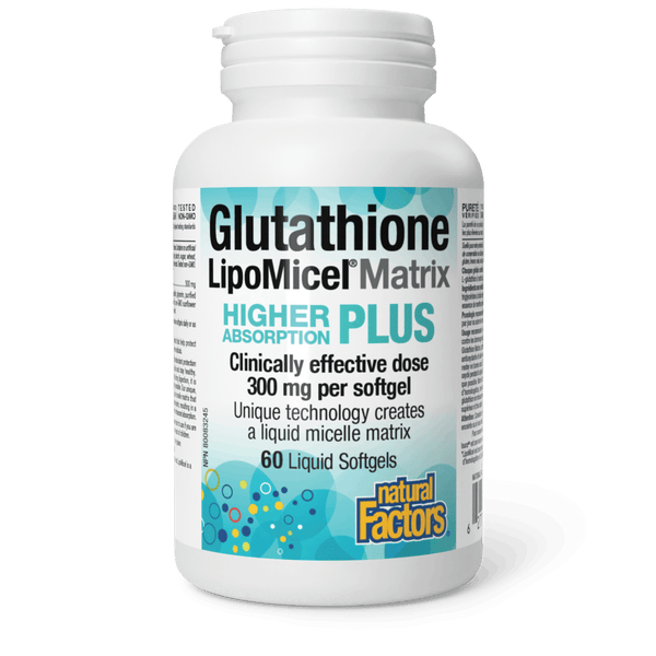 Thumbnail of Natural Factors - GLUTATHIONE LIPOMICEL MATRIX