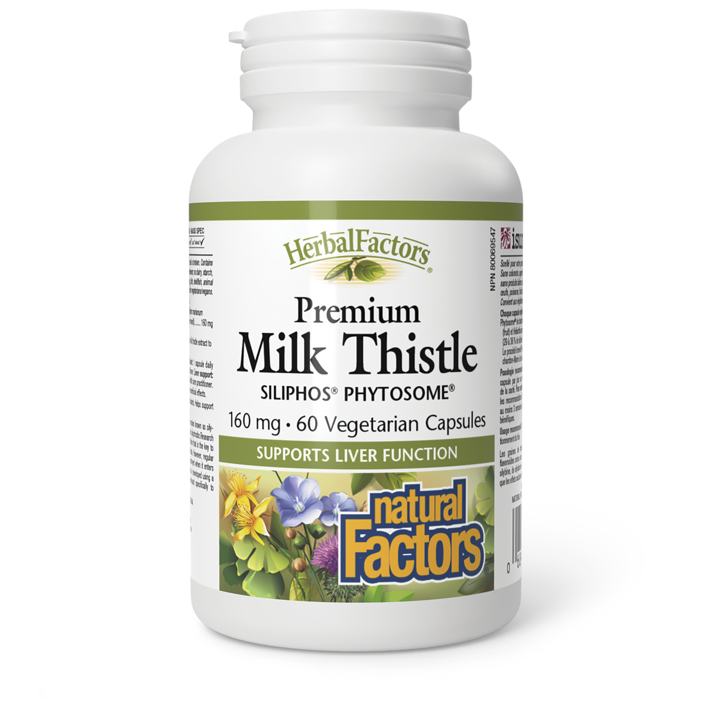 Natural Factors - PREMIUM MILK THISTLE SILIPHOS PHYTOSOME