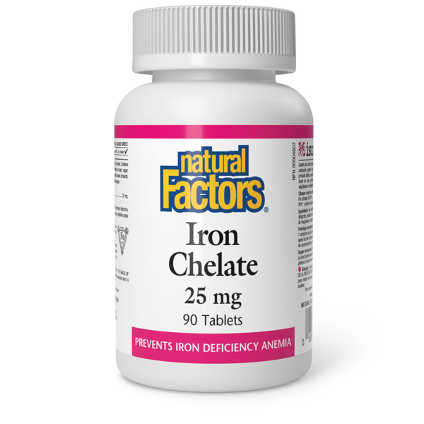 Thumbnail of Natural Factors - IRON CHELATE - 25 mg