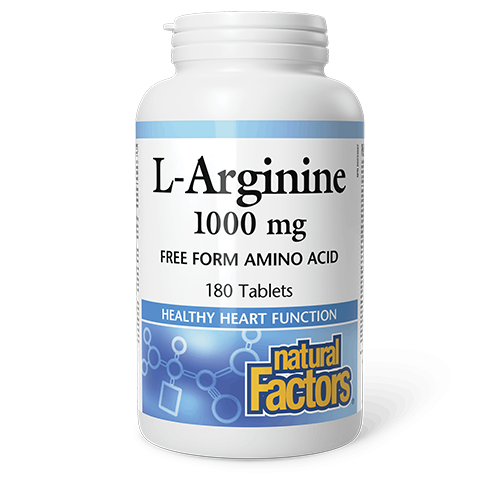 Thumbnail of Natural Factors - L-ARGININE - 1000 mg