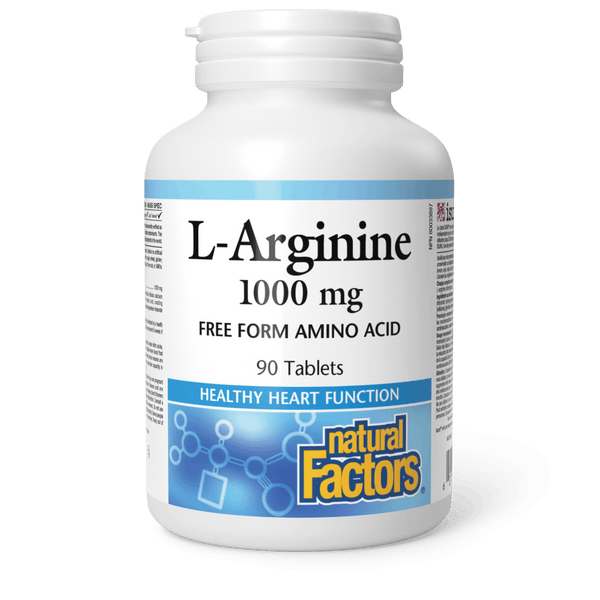 Thumbnail of Natural Factors - L-ARGININE - 1000 mg