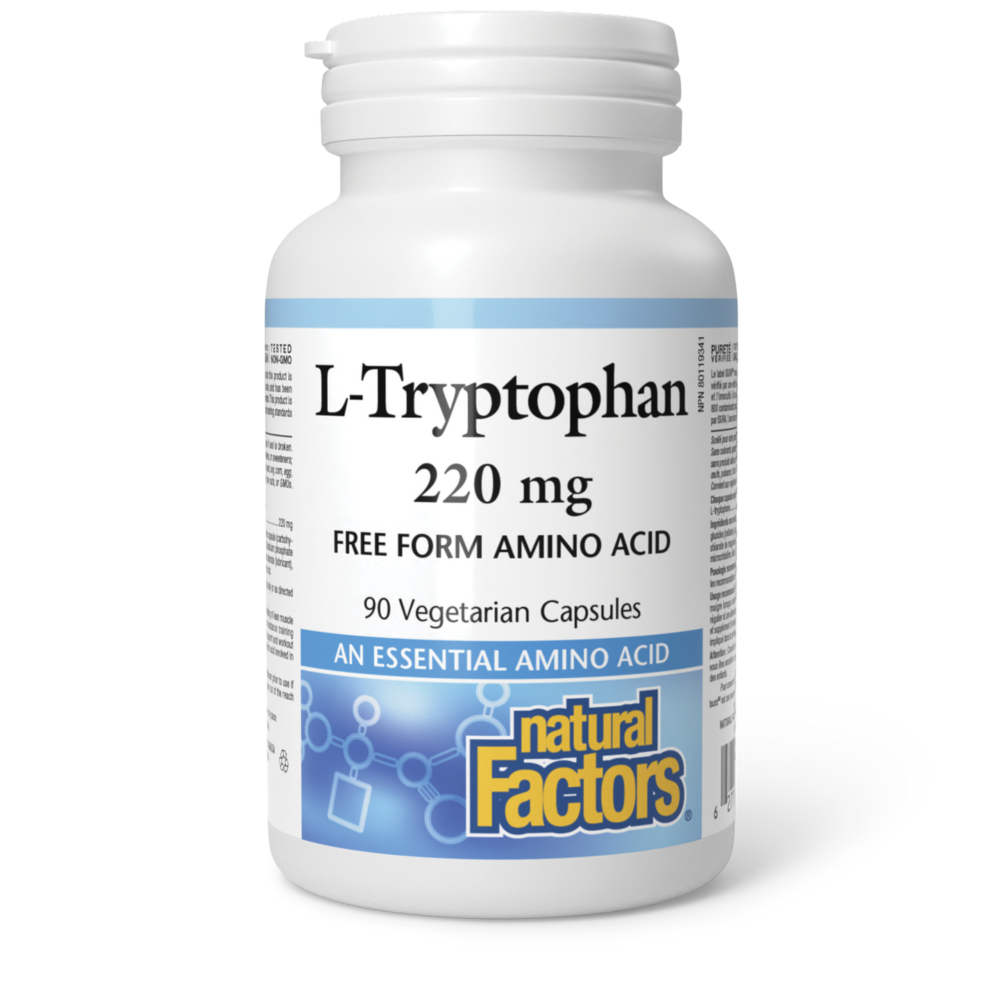 Natural Factors - L-TRYPTOPHAN - 220 mg